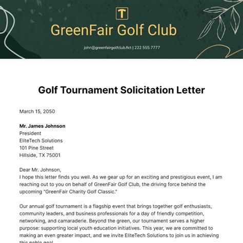 golf outing invitation template|golf tournament invitation letter sample.